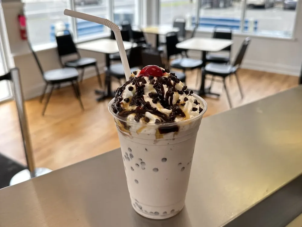 Hand-spun milkshake from Ryan's Homemade Ice Cream